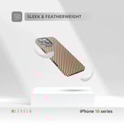 Levelo Sergei 1500D Case Desert Rose iPhone 16 Pro Max