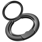 Levelo Luccio 2-in-1 Phone Ring Holder Black