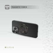 Levelo Luccio 2-in-1 Phone Ring Holder Black