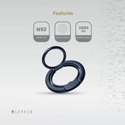 Levelo Luccio 2-in-1 Phone Ring Holder Blue