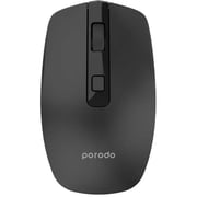 Porodo Wireless Mouse Black