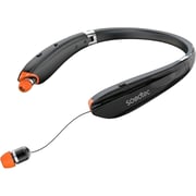 Porodo PD-STWLEP033-BK Soundtec Echo Flex Sports In Ear Neckband Headset Black