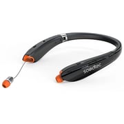 Porodo PD-STWLEP033-BK Soundtec Echo Flex Sports In Ear Neckband Headset Black