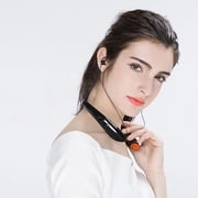 Porodo PD-STWLEP033-BK Soundtec Echo Flex Sports In Ear Neckband Headset Black