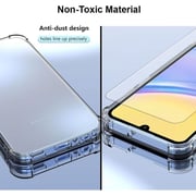 Max & Max Clear Case Clear With Screen Protector Transparent Samsung Galaxy S23 FE