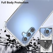Max & Max Clear Case Clear With Screen Protector Transparent Samsung Galaxy S23 FE