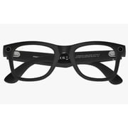 RayBan 601SM150 Meta Wayfarer Smart Glasses Matte Black