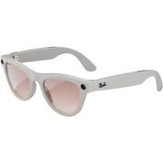 RayBan 67001352 Meta Skyler Smart Sunglasses Gray/Pink