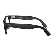 Ray-Ban Smart Glasses Wayfarer Large Transitions Matte Black / G15 Green