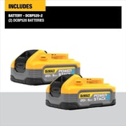 Dewalt Max XR Powerstacks Battery 2 Pcs