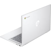 HP Chromebook x360 2-in-1 Laptop- Intel N200 Processor / 14inch FHD Touchscreen / 128GB SSD / 8GB RAM / Integrated Graphics / Chrome OS / English Keyboard / Silver / International Version - 14B-CD0035CL