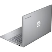 HP Chromebook Plus Laptop - Intel Core i3-N305 / 256GB SSD / 8GB RAM / Intel UHD Graphics / 14inch / Chrome OS / English Keyboard / Silver / International Version - 14A-NF0035CL - Includes Sleeve & Wireless Mouse