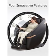 Rotai A37 Ekanite Massage Chair/Sofa BLK