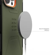 UAG Civilian MagSafe Case Olive Drab iPhone 16 Pro