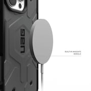 UAG Pathfinder MagSafe Case Silver iPhone 16 Pro Max