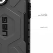 UAG Pathfinder MagSafe Case Silver iPhone 16 Pro Max