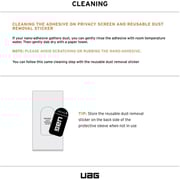 UAG Privacy Screen Protector Black iPhone 16 Pro Max