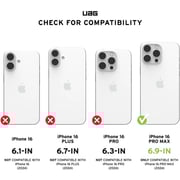 UAG Privacy Screen Protector Black iPhone 16 Pro Max