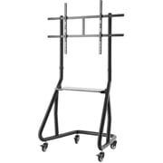 Hama Trolley TV Stand With Castors Black