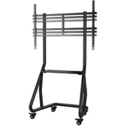 Hama Trolley TV Stand With Castors Black
