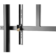 Hama Trolley TV Stand With Castors Black