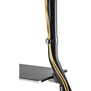 Hama Trolley TV Stand With Castors Black