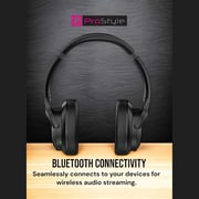 Prostyle PS-REP-W59 Baron Series Wireless On Ear Headset Black