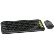 Logitech POP Icon Bluetooth Keyboard/Mouse Combo Graphite 
