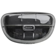 JBL Tune Flex Ghost True Wireless Earbuds with Transparent Design, Black – JBLTFLEXGBLK