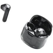 JBL Tune Flex Ghost True Wireless Earbuds with Transparent Design, Black – JBLTFLEXGBLK