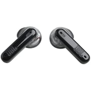JBL Tune Flex Ghost True Wireless Earbuds with Transparent Design, Black – JBLTFLEXGBLK
