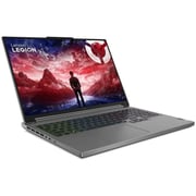 Lenovo Legion Slim 5 16ARP9 Gaming (2024) Laptop - AMD Ryzen 7-7435HS / 16inch WQXGA / 1TB SSD / 16GB RAM / 8GB NVIDIA GeForce RTX 4060 Graphics / Windows 11 Home / English & Arabic Keyboard / Luna Grey / Middle East Version - [83EX002GAX]