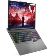 Lenovo Legion Slim 5 16ARP9 Gaming (2024) Laptop - AMD Ryzen 7-7435HS / 16inch WQXGA / 1TB SSD / 16GB RAM / 8GB NVIDIA GeForce RTX 4060 Graphics / Windows 11 Home / English & Arabic Keyboard / Luna Grey / Middle East Version - [83EX002GAX]
