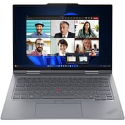 Lenovo ThinkPad X1 Gen 9 2-in-1 Convertible (2023) Laptop - 1st Series / Intel Core Ultra 7-155U / 14inch WUXGA / 1TB SSD / 32GB RAM / Shared Intel Graphics / Windows 11 Pro / English & Arabic Keyboard / Grey / Middle East Version - [21KE005DGR]