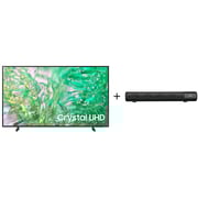 Samsung UA55DU8000 4K UHD Smart Television 55inch (2024 Model) + JVC TH-N322B Bluetooth Soundbar