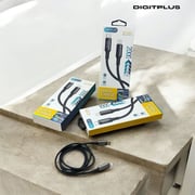 Digitplus DPC104L USBC To LGT 1.2M BLK