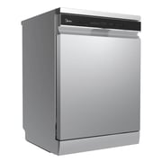 Midea Freestanding Dishwasher, 14 Persons, Stainless Steel- MDWEF1433DSS-WI-EG
