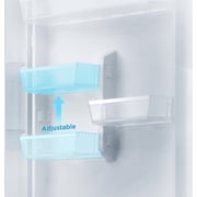 Midea No-Frost Bottom Freezer Refrigerator, 310 Liters, Silver- MDRB424FGN46
