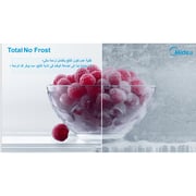 Midea No-Frost Bottom Freezer Refrigerator, 310 Liters, Silver- MDRB424FGN46