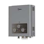 Midea Gas Water Heater 6 Liter -Silver - MGWH06-12MZLEG(S)