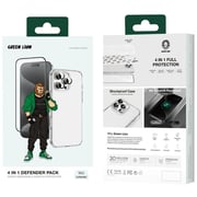 Green Lion 4-in-1 Defender Pack Clear iPhone 16 Pro Max