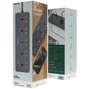Green Lion GNGS250PSBK Power Extension Socket 2500W