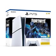 Sony PlayStation 5 Slim Console (CD Version) + Fortnite Game Bundle