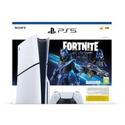 Sony PlayStation 5 Slim Console (CD Version) + Fortnite Game Bundle