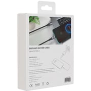 Levelo Otto USB A to C Leather Cable 1.2m Black