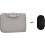 Smartix Premium Laptop Bag Pink 16Inch + Wireless Mouse