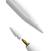 Protect Palm Rejection Magnetic iPad Pencil White