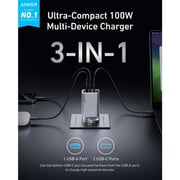 Anker 3 Port Prime Charger Silver