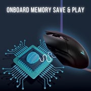 Rapoo Wired/Wireless Gaming Mouse Black