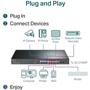 TP-Link 16-Port 10/100Mbps PoE Switch